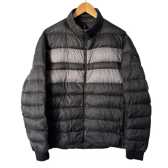 Bogner Fire & Ice e-D Down Jacket Mens S Black Puffer Coat Quality Made Warm EUC - Picture 1 of 15